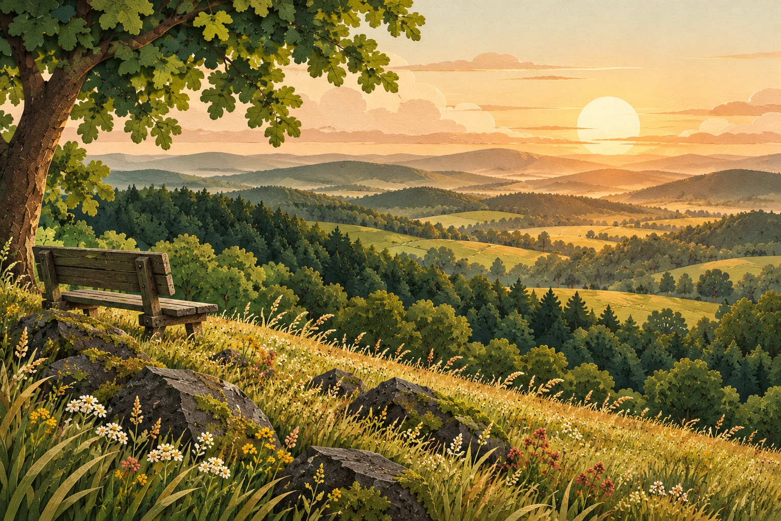 Symbolische KI-Illustration: Hoch zum Hoherodskopf