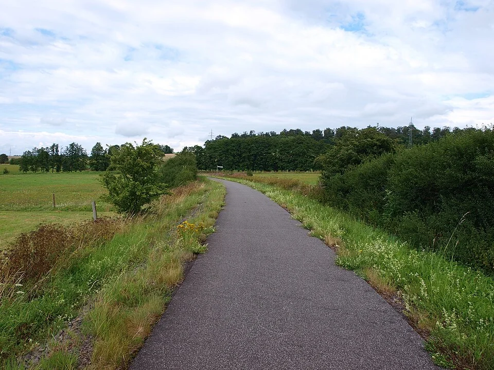 Vulkanradweg bei Herbstein